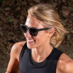 goodr A Unicorn's Calamity Polarized Sunglasses, Medium Sized (OG), Black Solid Frames with Black Non-Reflective Glare Reducing Lenses, UV400 Protection, No Slip, No Bounce