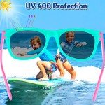 GINMIC Kids Sunglasses Bulk, 24Pack Neon Sunglasses Party Favors with UV400 Protection for Kids, Boys and Girls, Neon Sunglasses For Kids Boys Girls Age 3-8.