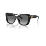 Tory Burch TY7198U 170911 54MM Black/Light Grey Gradient Dark Grey Cat Eye Sunglasses for Women +BUNDLE with ACCESSORY EYEWEAR KIT