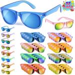 Kids Sunglasses Bulk Party Favors - 32 Packs Boys Girls Sunglasses for Kids Age 3-8 with UV 400 Protection, Neon Sunglasses for Kids Party
