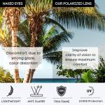 PRIVEL XXL Size Extra Large Polarized Sunglasses155MM for Big Wide Heads Men TR90 Ultralight Durable UV400 Protection Glasses (PMX007P-1)