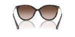 Michael Kors Women's MK2184U Dupont Universal Fit Cat Eye Sunglasses, Pink Pearlized Tortoise/Burgundy Gradient Polarized, 55 mm
