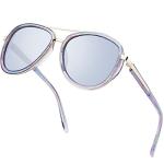 BIRCEN Polarized Sunglasses for Women UV - Protection Womens Retro Mirrored Shades with Acetate Frame BC2001