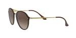 Ray-Ban RB4292N Blaze Double Bridge Square Sunglasses, Light Havana/Brown Gradient Dark Brown, 62 mm