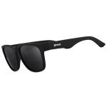 goodr Hooked on Onyx Polarized Sunglasses for Men & Women, Large Sized (BFG), Black Solid Frame with Black Non-Reflective Glare Reducing Lenses, UV400 Protection, No Slip, No Bounce