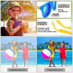 GINMIC Kids Sunglasses Bulk, 24Pack Neon Sunglasses Party Favors with UV400 Protection for Kids, Boys and Girls, Neon Sunglasses For Kids Boys Girls Age 3-8.