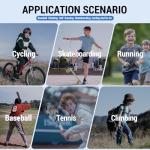 3 Pack Polarized Youth Baseball Sunglasses for Boys Girls Age 6-12 Sports Softball Cycling for Kids UV Protection 3Pack-Black+Black Red+White Blue