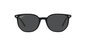 Ray-Ban RB2197 Elliot Sunglasses, Black/Black Polarized, 54 mm