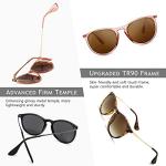 SUNGAIT Premium Vintage Round Sunglasses for Women Men Classic Retro Trendy Style