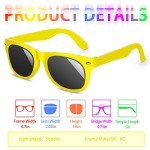 INNOCHEER Party Sunglasses for Kids 24 Pack with UV400 Protection Eyewear Neon Sunglasses for Boys, Girls - Great Gift for Party Favors, Birthday Party and Outdoor Activity