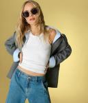 Quay - Women's Sunglasses, Oversized Round Shades, UV Protected Lenses (Jezabell, Gold/Smoke)