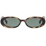 Le Specs Outta Love Sunglasses - Tort, Oval, Unisex, Micro 90s Sleek Style