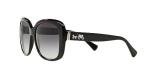 Coach HC8158 Sunglasses, Black/Grey Gradient, 58 mm