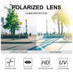 CARFIA Acetate Polarized Sunglasses for Women Small Face - AntiGlare UV400 Protection CA5354