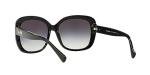 Coach HC8158 Sunglasses, Black/Grey Gradient, 58 mm