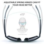 Bnus italy made classic sunglasses corning real glass lens w. polarized option (B7066 Black/G-15 Lens,B7066 Non-Polarized)