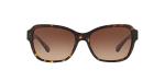 Coach Sunglasses HC 8232 550713 L1010 Dark Tortoise Brown Grad
