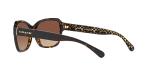 Coach Sunglasses HC 8232 550713 L1010 Dark Tortoise Brown Grad