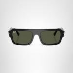 Ray-Ban RB4454 Lukas Prescription Eyewear Frames, Black/Green, 53 mm