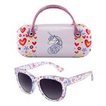KENBO Kids Sunglasses for Girls UV Protection Toddler Sunglasses with Handled Unicorn Glasses Case