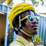 goodr Swedish Meatball Hangover Polarized Sunglasses, Medium Sized (OG), Yellow Translucent Frames with Blue Mirrored Reflective Lens, UV400 Protection, No Slip, No Bounce