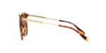 Michael Kors MK2169 Avellino Sunglasses, Amber Tortoise/Brown Gradient, 56 mm