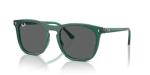 Ray-Ban RB2210 Sunglasses, Transparent Green/Dark Grey, 53 mm