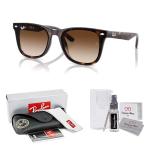 Ray-Ban RB4420 710/13 65MM Havana/Brown Gradient Square Sunglasses for Men for Women +BUNDLE with ACCESSORY EYEWEAR KIT
