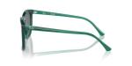 Ray-Ban RB2210 Sunglasses, Transparent Green/Dark Grey, 53 mm