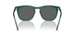 Ray-Ban RB2210 Sunglasses, Transparent Green/Dark Grey, 53 mm