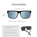 Knockaround Torrey Pines Sport - Polarized Running Sunglasses for Women & Men - Impact Resistant Lenses & Full UV400 Protection, Jelly Black/Sky Blue