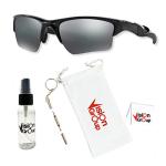 Oakley OO9154 Half Jacket 2.0 XL Sunglasses For Men + Vision Group Accessories Bundle (Polished Black/Black Iridium (915401)