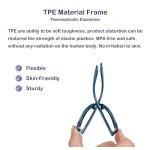 COCOSAND Toddler Baby Sunglasses with Strap Polarized Flexible Square Frame UV400 Protection for Kids Girl Boy Age 2-6, Navy Blue