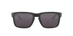 Oakley Mens OO9102 Holbrook Polarized Square Sunglasses, Matte Black on Black/Prizm Black Polarized, 57 mm