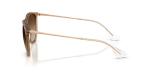Ray-Ban RB4171 Erika Sunglasses, Rubber Beige/Gradient Brown, 54 mm