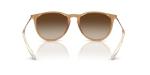 Ray-Ban RB4171 Erika Sunglasses, Rubber Beige/Gradient Brown, 54 mm