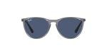 Ray-Ban Junior Unisex Kids RJ9060S Erika Round Sunglasses, Opal Blue/Dark Blue, 50 mm