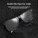 Blackview Smart Glasses, Polarized Bluetooth Sunglasses with Speaker, Voice Control, UV Protection, Anti Blue Light Lens