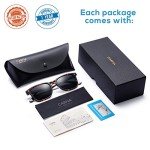 CARFIA Polarized Men's Sunglasses UV400 Protection for Driving Fishing Hiking Golf Outdoor Sport Glasses