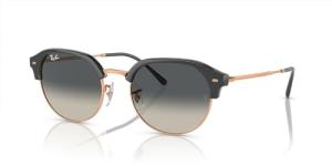 Ray-Ban RB4429 Sunglasses, Dark Grey On Rose Gold/Grey Gradient, 55 mm