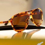 goodr Amelia Earhart Ghosted Me Polarized Aviator Sunglasses for Men & Women, Large Sized (Mach G), Brown Translucent Frames with Brown Non-Reflective Lenses, UV400 Protection, No Slip, No Bounce