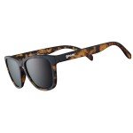 goodr Bosley's Basset Hound Dreams Polarized Sunglasses for Men & Women, Medium Sized (OG), Brown Translucent Frames with Brown Non-Reflective Lenses, UV400 Protection, No Slip, No Bounce