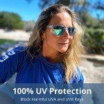 KastKing FlatRock Polarized Sport Sunglasses for Men and Women, Ideal for Driving Fishing Cycling Running, UV Protection