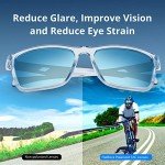 KastKing FlatRock Polarized Sport Sunglasses for Men and Women, Ideal for Driving Fishing Cycling Running, UV Protection