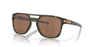 Oakley Mens OO9436 Latch Beta Square Sunglasses, Olive Ink/Prizm Tungsten, 54 mm
