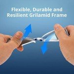 KastKing FlatRock Polarized Sport Sunglasses for Men and Women, Ideal for Driving Fishing Cycling Running, UV Protection