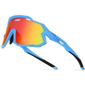 X-TIGER Kids Sunglasses Polarized Youth Baseball Sunglasses for 8-14 boys girls UV400 Sports Softball Cycling Glasses