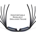 KastKing Toccoa Polarized Sport Sunglasses for Men and Women,Ideal for Driving Fishing Cycling and Running,UV Protection