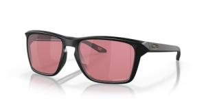 Oakley Mens OO9448 Sylas Rectangular Sunglasses, Matte Black/Prizm Dark Golf, 60 mm