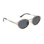 DIFF | Jessie James Decker Limoncello Lightweight Wire Sunglasses for Women UV400 Protection, Gold + Grey